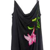 Rococo Sand Black Floral Dress- Size L