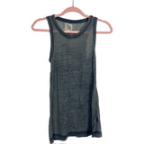 Chaser Grey Ribbed Tank- Size S