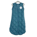 Dreamland Baby Blue Quilted Weighted Sleeveless Sleep Sack- Size S (0-6M)