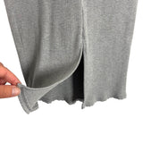 Rolla Coster Grey Ribbed Fitted Dress - Size M