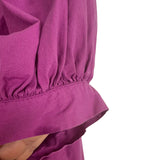 Never a Wallflower Magenta Puff Sleeve Dress- Size XXL (see notes)