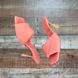 Bottega Veneta Pink Quilted Leather Heels- Size 36 (see notes)