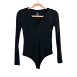 Nuuds Black Bodysuit - Size S