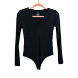 Nuuds Black Bodysuit - Size S