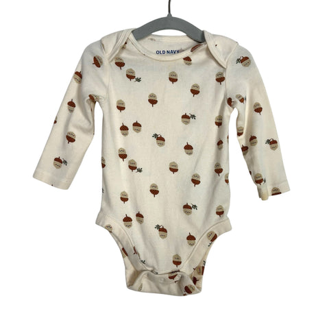 Old Navy Acorn Onesie - Size 6-12M (See Notes)