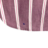 Madewell Mauve/Pink/White Striped Oversized Button Up- Size XL (see notes, sold out online)