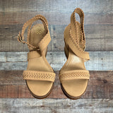 Vince Camuto Ankle Strap Wedge Heel Sandals- Size 9.5 (see notes)