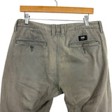 Vans Grey Chino Relaxed Pants- Size 32 (see notes)