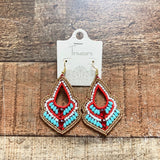 The Spoleto Beaded Earrings (New in Bag)