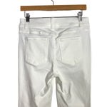 SPANX White Flare Jeans NWT- Size M (Inseam 33”)