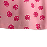 Silks Pink Smiley Face Pajama Top and Shorts NWT- Size XS (see notes)
