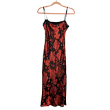 Kourt Black with Copper Shimmer Floral Printed Dress NWT- Size 0 (sold out online)