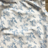 Minnow x Brock Collection White with Blue Floral Print and Ruffle Straps One Piece- Size 5T/6T (see notes)