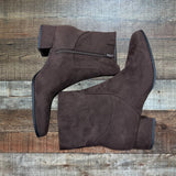 Universal Thread Dark Brown Booties- Size 9