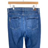 Paige Medium Wash Distressed Margot Crop Jeans- Size 31 (Inseam 26”)