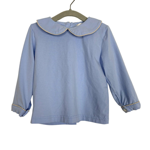 Cecil And Lou Light Blue Top - Size 9M