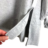 Hyfve Heather Gray Exposed Seams Sweatshirt/Tunic- Size S
