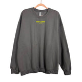 No Brand Dark Gray Saint Laurent Sweatshirt- Size XL (see notes)