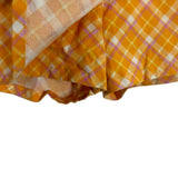 Urban Outfitters Orange and Purple Plaid Skort- Size 2 (see notes)