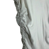 MOTHER White Cinched Sides Tee- Size S (see notes)