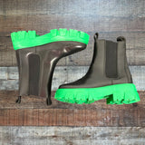 Scoop Black Rainboots- Size 8 (see notes)