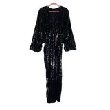 ELOQUII Black Sequins Dress- Size 14