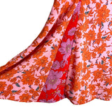 Jessica Simpson Pink and Orange Printed Dress NWT- Size XS