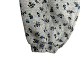 Pink Lily Grey Floral Jogger Sweatpants- Size S (sold out online, we have matching hoodie)