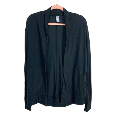 Alternative Apparel Black Open Front Cardigan-Size XS
