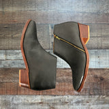 The Root Collective Black Booties- Size 6 (see notes)