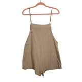 Cupshe Tan Tie Shoulder Overalls- Size S (sold out online)