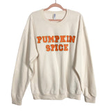 Jerzees Cream Pumpkin Spice Sweatshirt- Size L (see notes)