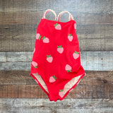 The Beaufort Bonnet Company Red Strawberry Swimsuit - Size 3T