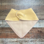 No Brand Yellow Bandana Bib