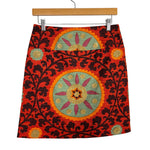 Sevier Skirts Patterned Lined Mini Skirt - Size ~2 (no size tag, fits like 2)