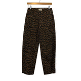 DL1961 Animal Print Barrel Jeans- Size 25 (sold out online)