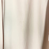 Ann Taylor Blush with Pleated Detail and Open Crochet Cuff Top- Size XL (see notes)