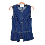 Meshki Dark Denim Vest - Size M
