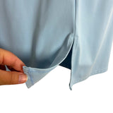 No Brand Light Blue with Built In Shorts Athletic Dress- Size M