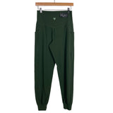 TnAction Forest Green Hi-Rise Cheeky Pocket Joggers NWT- Size M (Inseam 29”)