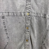 Promesa Grey Shirt Dress - Size L (See Notes)