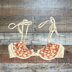 Tularosa Floral Patterned Swim Top - Size M
