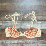 Tularosa Floral Patterned Swim Top - Size M