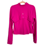 Lululemon Bright Pink Zip Up Jacket- Size 12