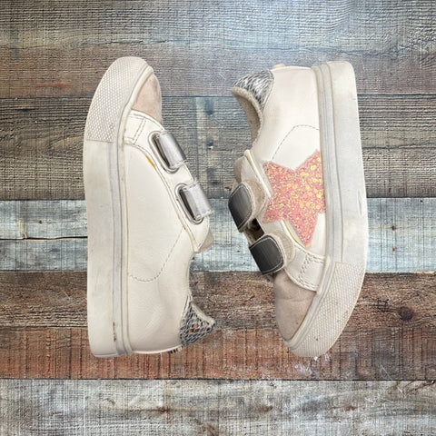 Steve Madden Pink Glitter Star Sneakers - Size 9 Kids (See Notes)