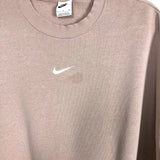 Nike Tan Oversized Sweatshirt- Size S (see notes)