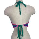 Beach Riot Crochet Knit Halter Tie Back Top- Size L (we have matching skirt, sold out online)