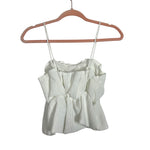 Zara White Tank Top - Size S