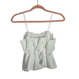 Zara White Tank Top - Size S