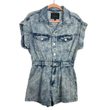 Blank NYC Light Wash Denim Romper - Size S (sold out online)